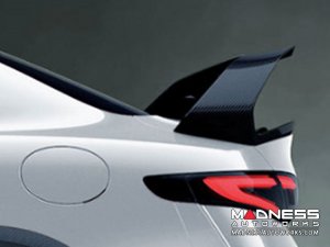 Alfa Romeo Giulia Trunk Spoiler - Carbon Fiber - GTAm Style w/ Italian Theme 